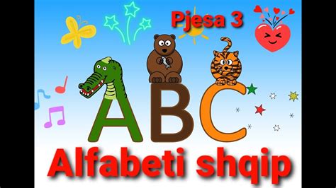 alfabeti shqip per femije